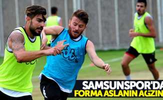 Samsunspor’da forma aslanın ağzında