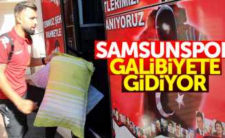 Samsunspor galibiyete gidiyor