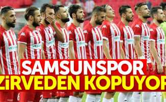 Samsunspor zirveden kopuyor