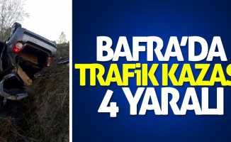 Bafra kaza: 4 yaralı