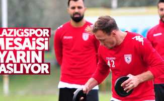 Elazığspor mesaisi yarın başlıyor