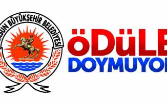 Samsun Büyükşehir Belediyesi ödüle doymuyor