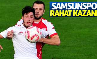 Samsunspor rahat kazandı 2-0