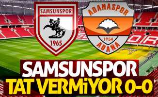 Samsunspor tat vermiyor 0-0