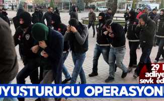 Samsun dahil üç ilde uyuşturucu operasyonu