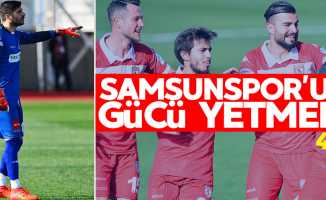 Samsunspor'un gücü yetmedi 4-2