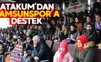 Atakum'dan Samsunspor'a destek