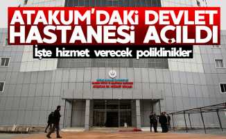 Atakum Devlet Hastanesi açıldı