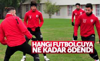 Hangi futbolcuya ne kadar ödendi