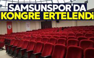 Samsunspor kongresi ertelendi