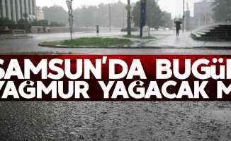 6 Şubat salı Samsun hava durumu