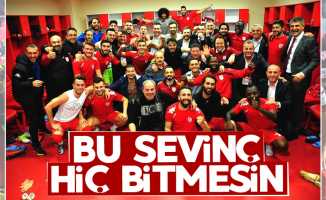 Bu sevinç hiç bitmesin