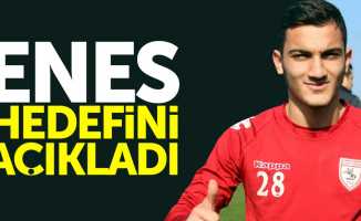 Enes hedefini açıkladı