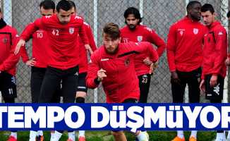 Samsunspor'da tempo düşmüyor