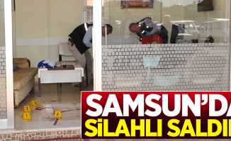 Samsun'da silahlı saldırı: 1 yaralı