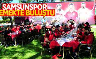 Samsunspor yemekte buluştu