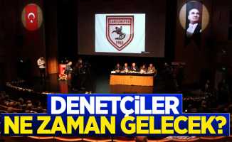 Denetçiler ne zaman gelecek?