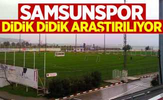 Samsunspor didik didik araştırılıyor