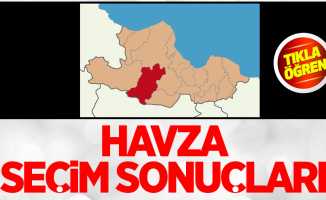 Samsun Havza seçim sonuçları