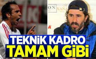 Samsunspor'da teknik kadro tamam gibi