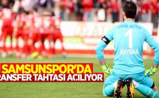 Samsunspor’da transfer tahtası açılıyor