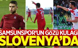 Samsunspor'un gözü kulağı Slovenya'da 