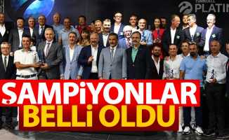 Samsun’da şampiyonlar belli oldu