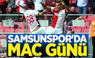 Samsunspor'da maç günü 