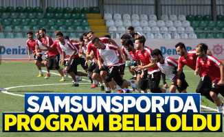 Samsunspor'un yolculuk programı belli oldu