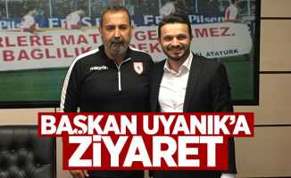 Başkan İsmail Uyanık'a ziyaret