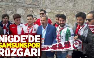 Niğde'de Samsunspor rüzgarı 