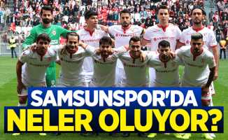 Samsunspor’da neler oluyor?