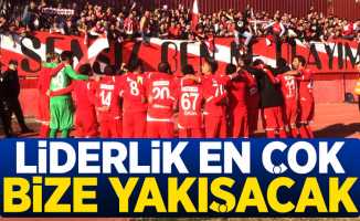 Liderlik En Çok Bize Yakışacak 