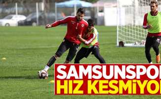 Samsunspor hız kesmiyor 