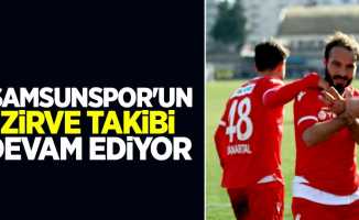 Samsunspor’un zirve takibi devam ediyor 