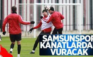 Samsunspor kanatlardan vuracak 