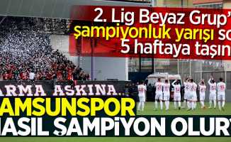 Samsunspor nasıl şampiyon olur ?