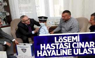 Lösemi Hastası Çınar Hayaline Ulaştı