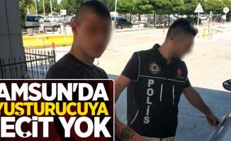 Samsun'da uyuşturucuya geçit yok