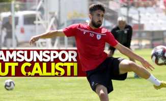 Samsunspor şut çalıştı 