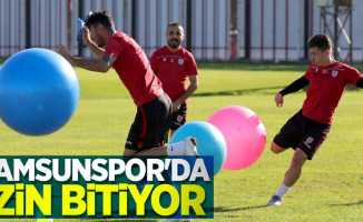 Samsunspor'da izin bitiyor 