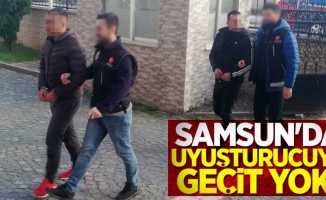 Samsun'da uyuşturucuya geçit yok! 2 gözaltı