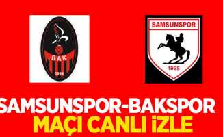 BAKSPOR -SAMSUNSPOR MAÇI