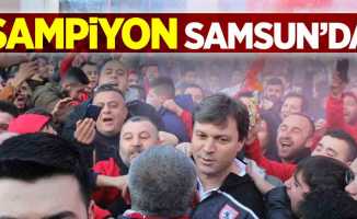 Şampiyon Samsun'da