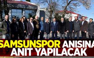 Samsunspor'da kaza anısına anıt yapılacak