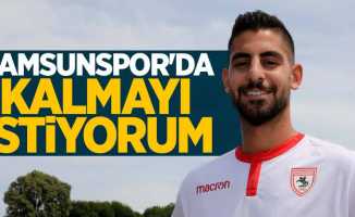 Atabey Çiçek: Samsunspor'da Kalmayı İstiyorum 