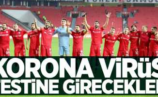 Corona virüs  testine girecekler