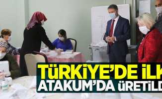 Türkiye'de ilk Atakum'da üretildi