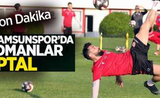 Son Dakika...  Samsunspor'da  idmanlar iptal