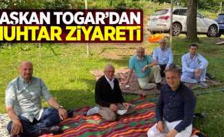 Başkan Togar'dan muhtar ziyareti